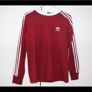 Adidas thick cotton long sleeved top